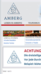 Mobile Screenshot of amberg.de