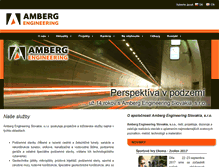 Tablet Screenshot of amberg.sk